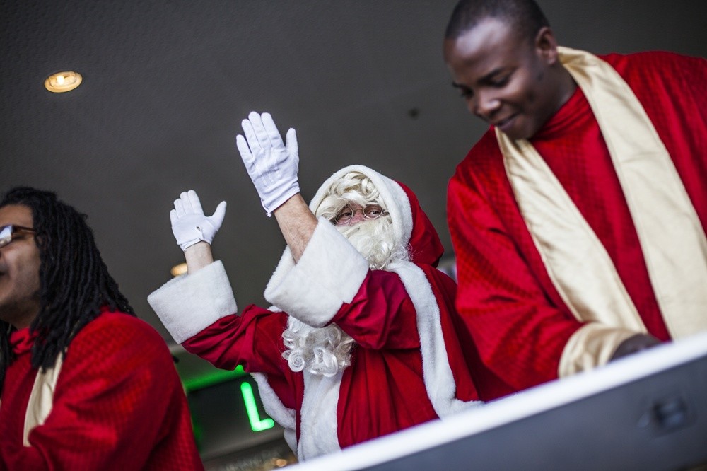 listen up Gospel de noël en déambulation Montpellier Listen'Up