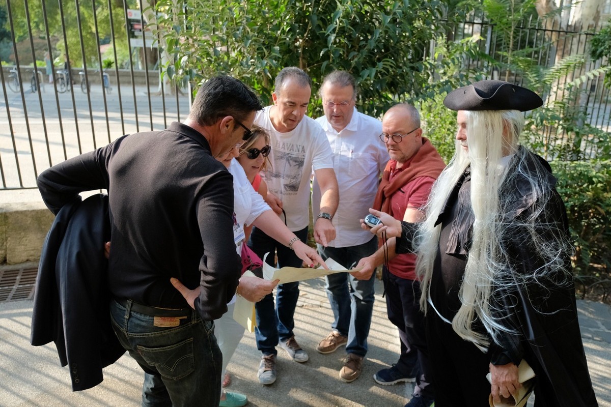 listen up Team Building à Montpellier dans le centre ville historique par l'agence évènementielle ListenUp